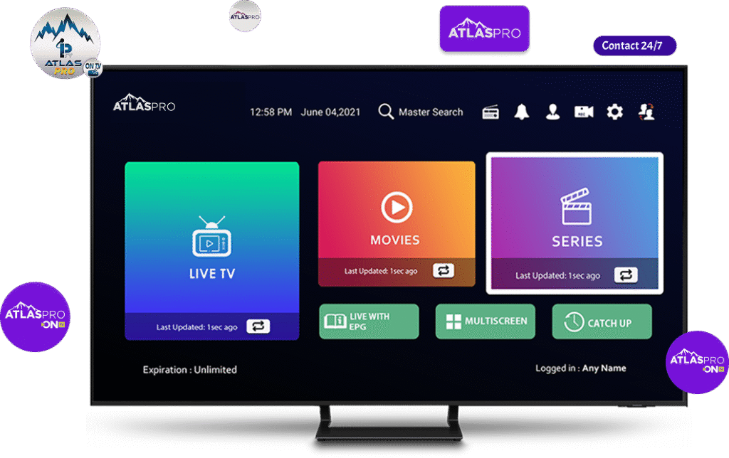 Atlas Pro ONTV – Fournisseur officiel IPTV France avec chaînes TV, films et séries HD
